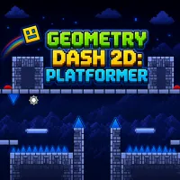 Play Geometry Dash 2D: Platformer now!