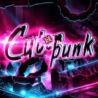 Play Geometry Dash Cyberpunk now!