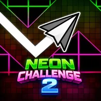 Play Geometry Dash Hyper Wave: Neon Challenge 2 now!